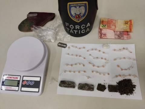 Suspeito de tráfico de drogas é detido em Iúna