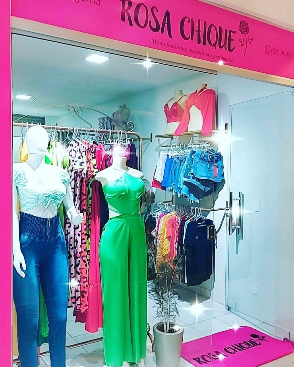 Rosa chic roupas best sale femininas