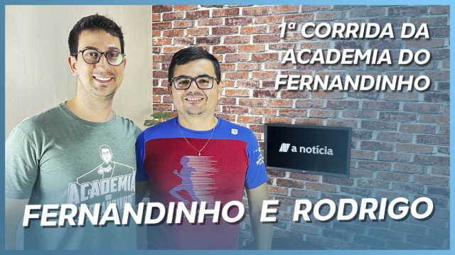 FERNANDINHO E RODRIGO (1ª Corrida da Academia do Fernandinho) - ENTREVISTA