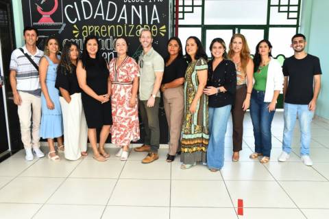 Educação Destaque: Escola de Ibatiba inicia colaboração em Escola do município da Serra