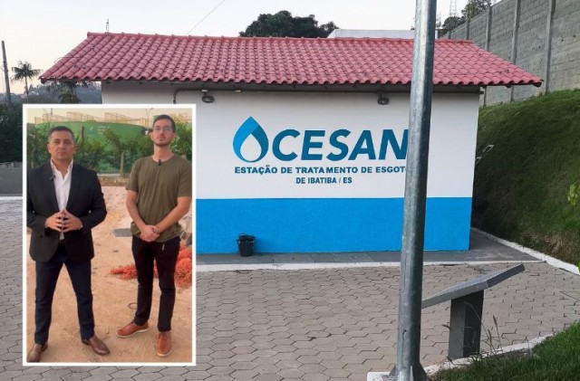 Ibatiba: Deputado Callegari pede explicações a Cesan sobre a estação de tratamento de esgoto