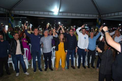 Evento lança pré-candidatura do prefeito Romário Vieira à reeleição em Iúna