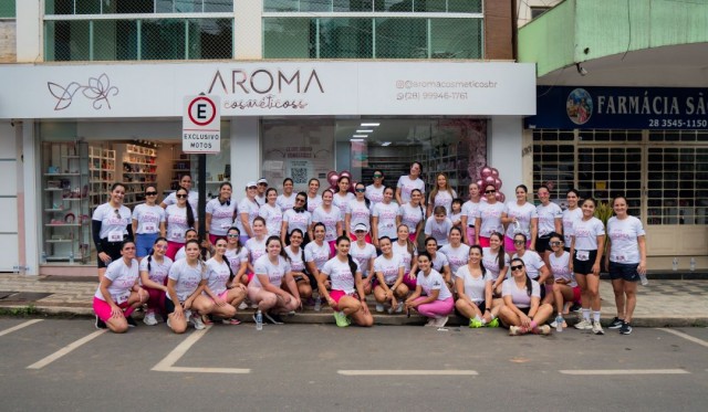 Corrida feminina “B-Day da Joyce #time Aroma Cosméticos”, em Iúna