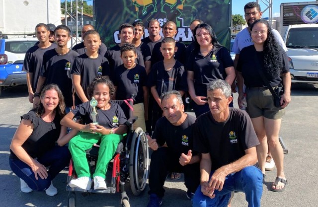 Banda da Apae de Ibatiba participa da 16ª Confabani em Itapemirim