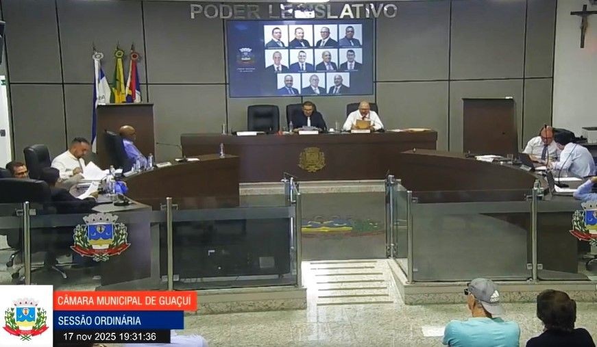 Foto Reprodução Câmara de Guaçuí