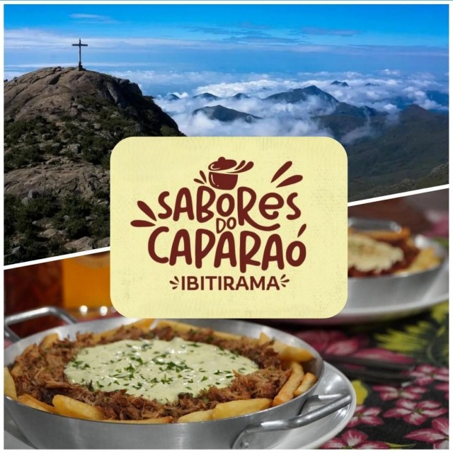 Prato típico da região do Caparaó com destaque para o Festival Sabores do Caparaó em Ibitirama