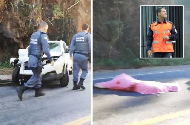 Vídeo: Acidente fatal na BR-262, em Pequiá-Iúna, mata sargento do Corpo de Bombeiros