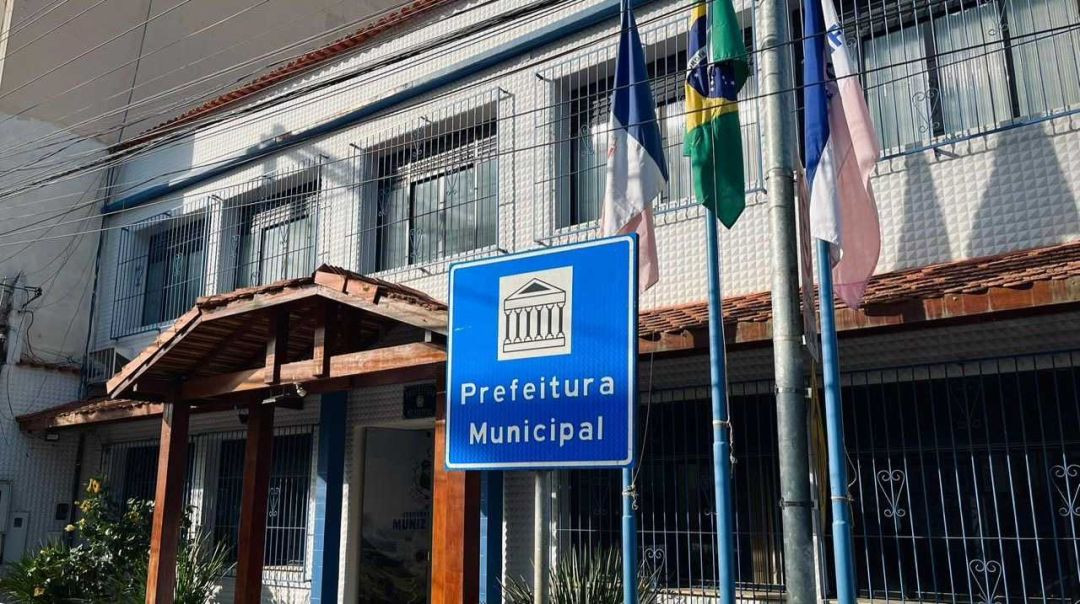 Prefeitura municipal de Muniz Freire, município que alcançou a 14ª posição no ranking estadual de Adaptação Climática.