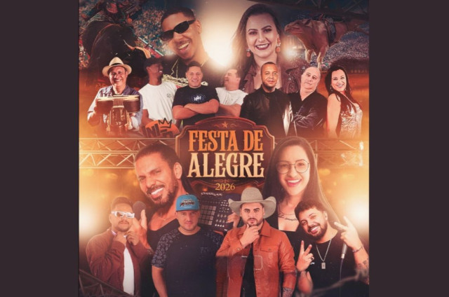 Festa de Alegre 2026 terá rodeio, shows e Feira Sabores da Terra